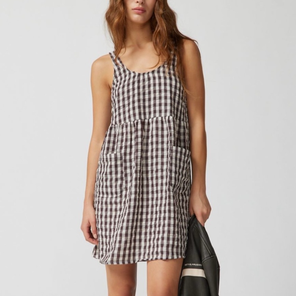 NWT Urban Outfitters Gingham Mini Dress
